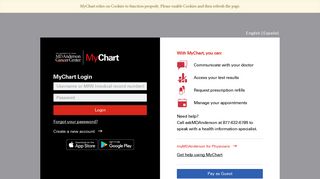 
                            13. MyChart Login | MD Anderson Cancer Center