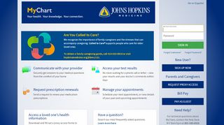 
                            10. MyChart - Login Page - Johns Hopkins Medicine