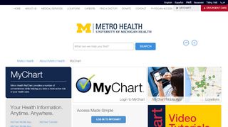 
                            12. MyChart - Metro Health Hospital Metro Health
