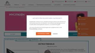 
                            3. MyCITROËN uw persoonlijke pagina - Citroën Nederland