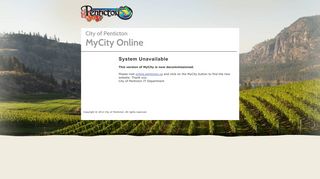 
                            7. MyCity Login - City of Penticton