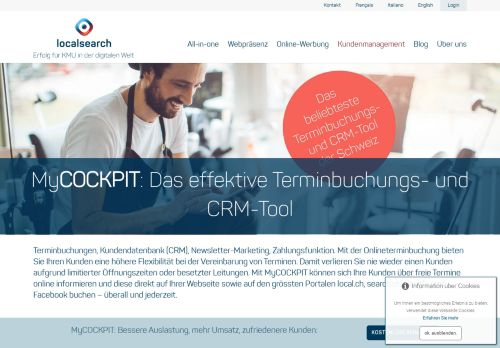 
                            5. MyCOCKPIT – Das Terminbuchungs- und CRM-Tool | localsearch