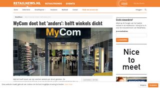 
                            6. MyCom doet het 'anders': helft winkels dicht - RetailNews.nl