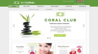 
                            4. MyCoral.it | Prodotti per la salute e benessere di Coral Club
