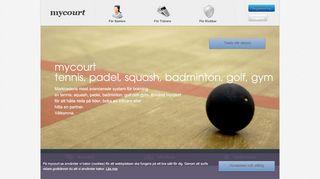 
                            1. MyCourt - Bokning för tennis, badminton & squash