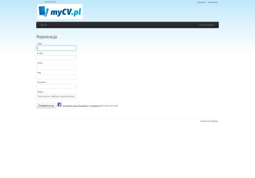 
                            3. mycv.pl - Sugester