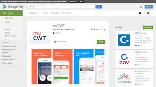 
                            5. myCWT (formerly CWT To Go) - Apps on Google Play