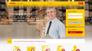 
                            4. MyDHL offers solutions for shipping, tracking, billing and ...