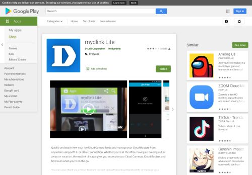
                            10. mydlink Lite – Apps bei Google Play