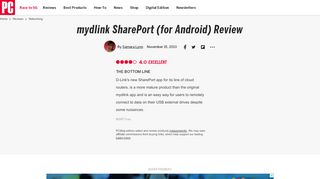 
                            13. mydlink SharePort (for Android) Review & Rating | PCMag.com
