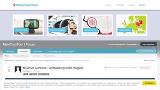 
                            7. MyDrive Connect - Anmeldung nicht möglich - MyDrive Connect ...