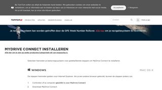 
                            2. MyDrive Connect installeren - TomTom-ondersteuning
