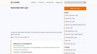 
                            7. Mydrreddys Mail Login