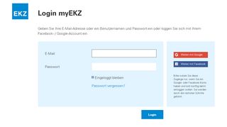 
                            3. myEKZ Geschäftskundenportal