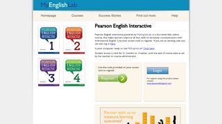 
                            5. MyEnglishLab Pearson English Interactive