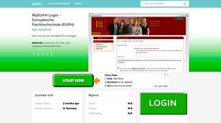 
                            4. my.eufh.de - MyEUFH Login - Europäische Fac... - My EUFH - Sur.ly