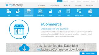 
                            5. myfactory.eCommerce - Software für den eigenen Online-Shop