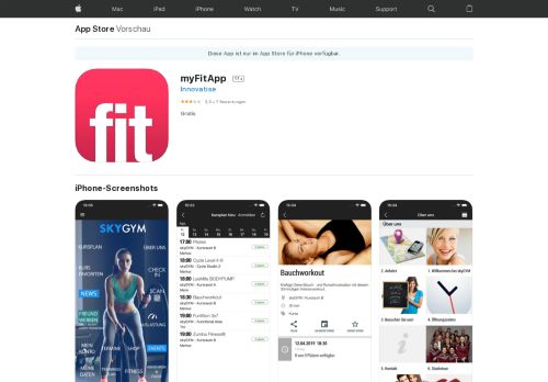 
                            4. myFitApp im App Store - iTunes - Apple