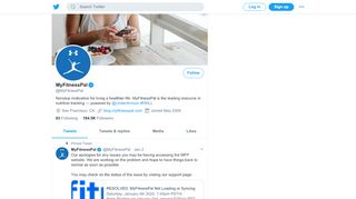 
                            11. MyFitnessPal (@MyFitnessPal) | Twitter