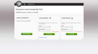 
                            1. MyFOX - Mon compte