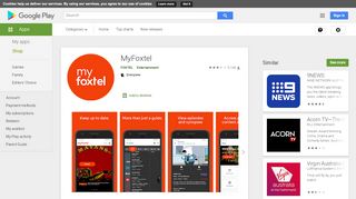 
                            6. MyFoxtel - Apps on Google Play
