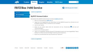 
                            2. MyFRITZ!-Kennwort ändern | FRITZ!Box 7490 | AVM Deutschland