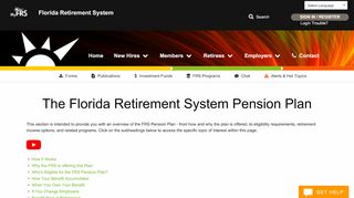 
                            10. MyFRS :: FRS Programs Retirement System Pension Plan