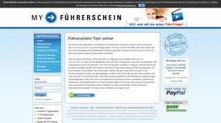 
                            3. myFührerschein - Führerschein Test online