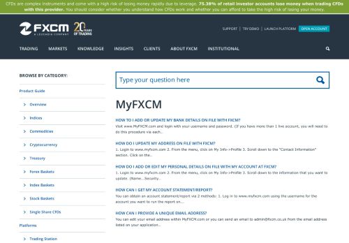 
                            2. MyFXCM - FXCM Support