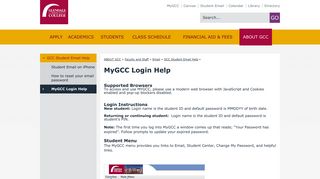 
                            6. MyGCC Login Help | Glendale Community College
