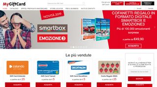 
                            11. MyGiftCard – Garantite dai grandi marchi