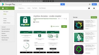 
                            8. myGov Access - code creator - Apps on Google Play