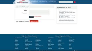 
                            7. MyGPS Login - GlobalPlaneSearch.com