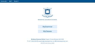 
                            1. MyGrammar - Brisbane Grammar School