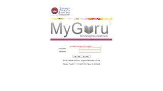 
                            8. MyGuru 3 Login Page - MYGuru3 UPSI