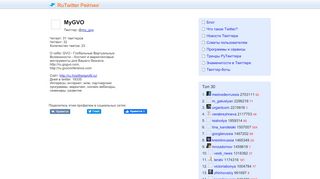 
                            13. MyGVO в Твиттере - twitter.com/my_gvo