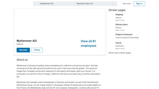 
                            9. MyHammer AG | LinkedIn