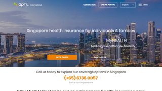 
                            5. MyHEALTH - Singapore health insurance | APRIL International