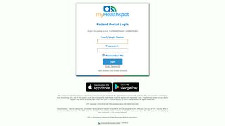 
                            4. myHealthspot - Patient Portal Login