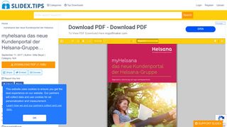 
                            11. myHelsana das neue Kundenportal der Helsana-Gruppe - slidex.tips