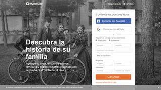 
                            3. MyHeritage: Árbol Genealógico Gratis - Genealogía e Historia familiar