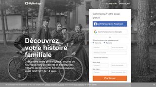 
                            2. MyHeritage: Arbre généalogique gratuit, généalogie et histoire ...