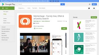 MyHeritage - Family tree, DNA & ancestry search - Apps on ...