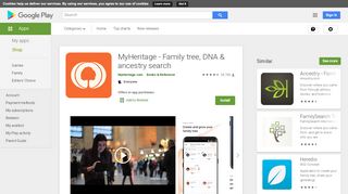 
                            8. MyHeritage: Stammbaum, DNA & Vorfahren suchen – Apps bei ...