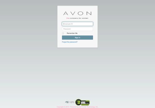 
                            2. MyHR - Avon Cosmetics Inc.