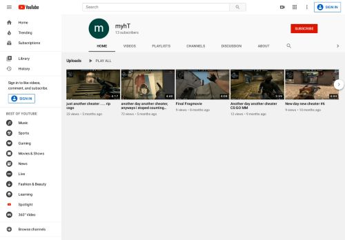 
                            9. myhT - YouTube