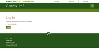 
                            1. myHumboldt Login - Humboldt State University