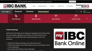 
                            7. MyIBC Bank Online