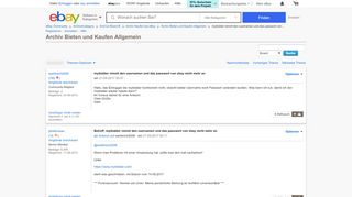 
                            3. myibidder nimmt den usernamen und das passwort von... - eBay Community