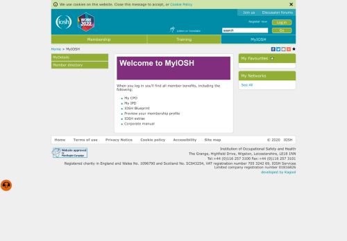 
                            2. MyIOSH